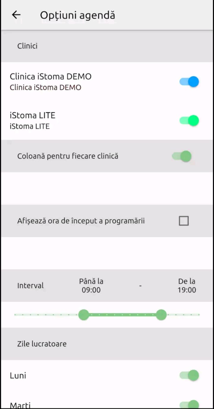iStoma Calendar – agenda ta în buzunar - captura 2